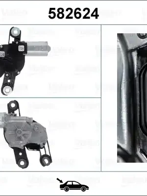 Doprava Zdarma Motor stěračů VALEO 582624